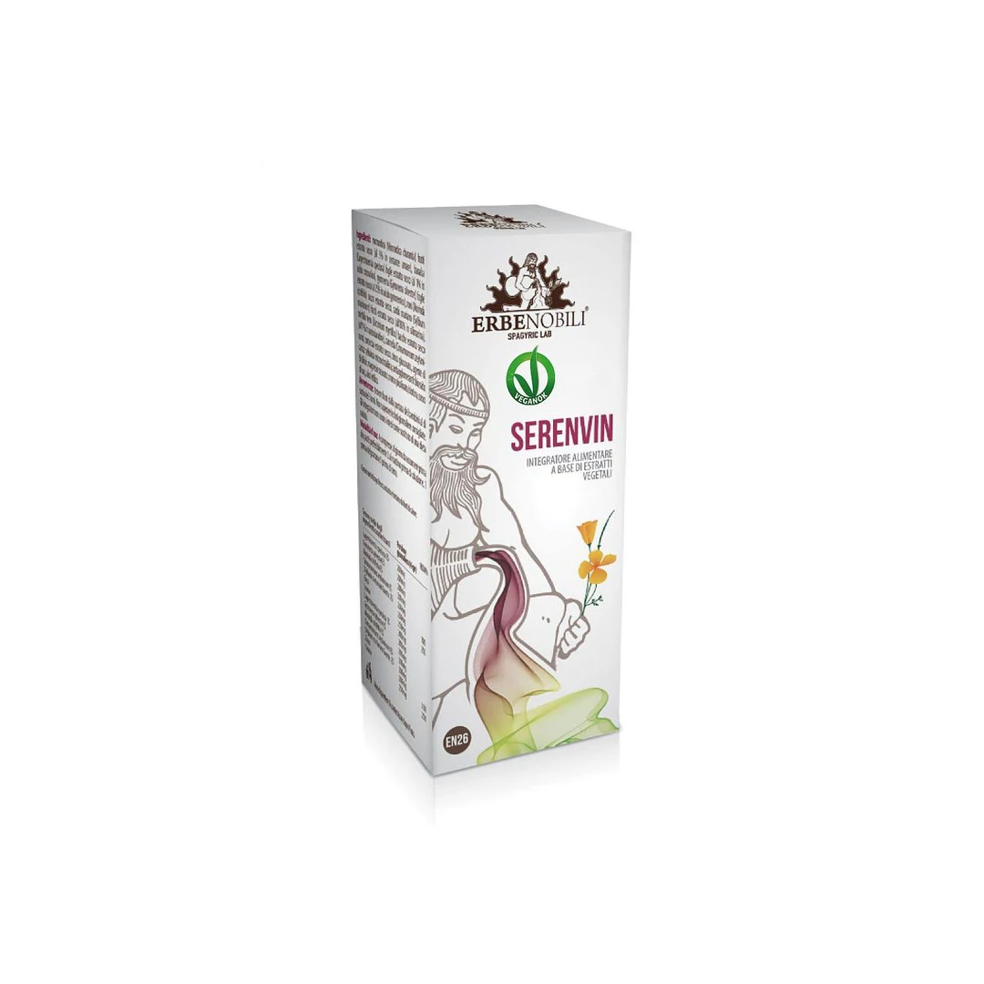 Serenvin maisto papildas nervų sistemos ramybės palaikymui